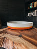 A large serving dish, perfect for fruits, veggies, pasta, bakes, or just leaving out on the counter.