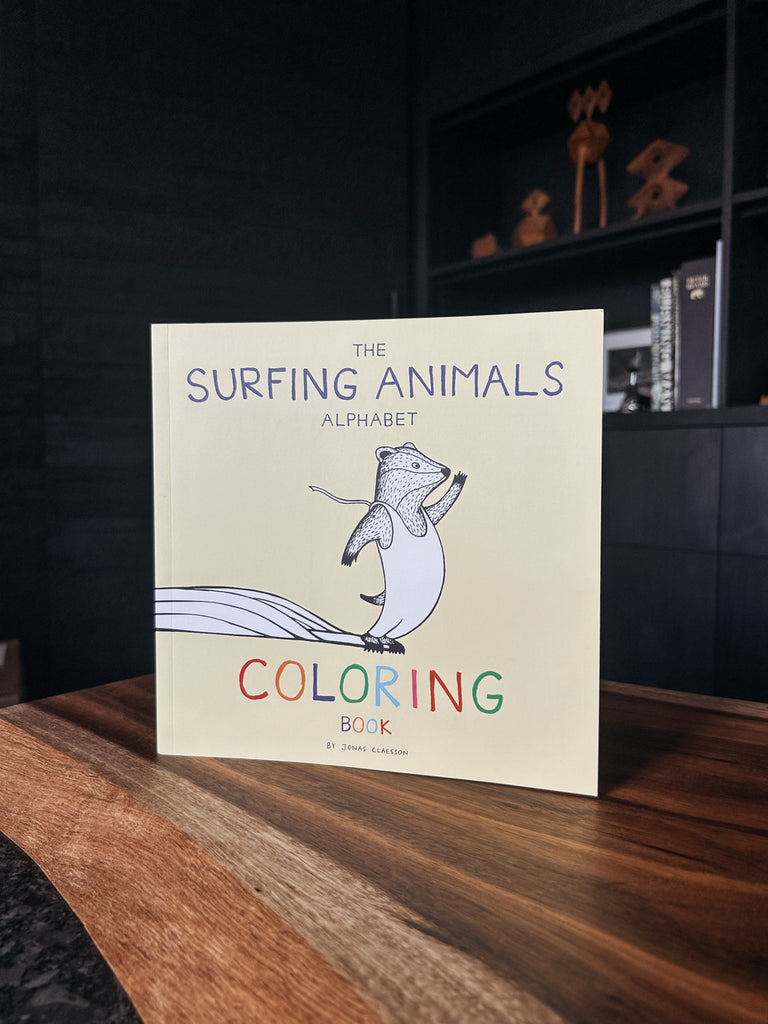 The Suring Animals Alphabel Coloring Book.