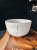 A large white Felix Bowl by Matthew Ward.